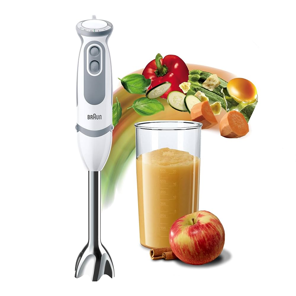 Nowoczesny blender ręczny Braun MultiQuick imponuje wydajnością i uniwersalnością podczas codziennego użytkowania