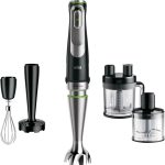 Blender ręczny Braun Multiquick 9 z widocznym ruchomym ostrzem i ergonomiczną rączką