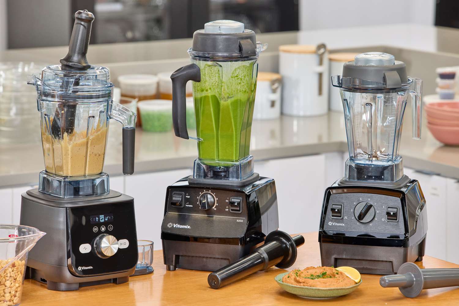 Przyciski sterowania blendera Vitamix w uchwycie